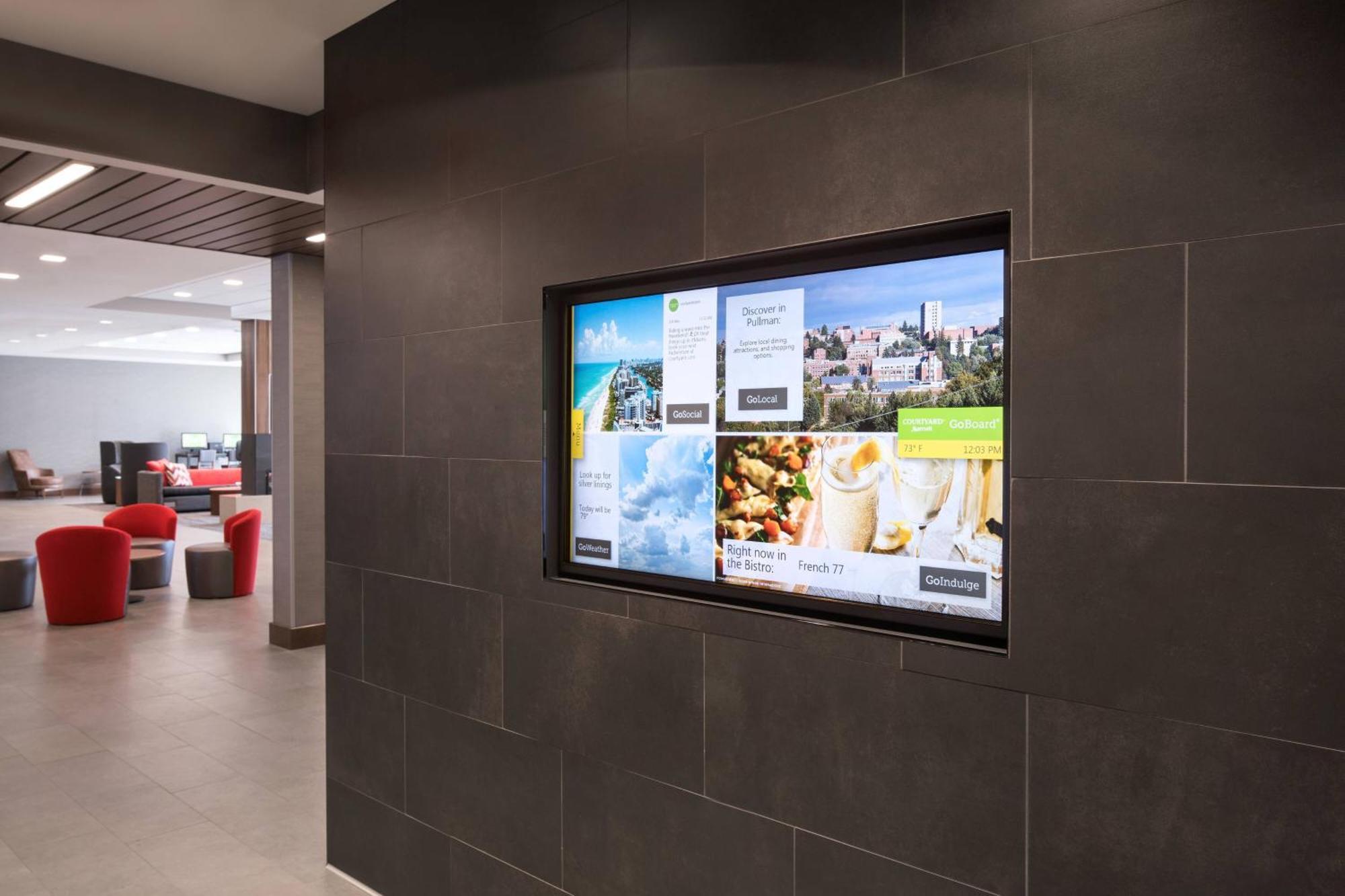 Courtyard By Marriott Pullman Hotell Exteriör bild